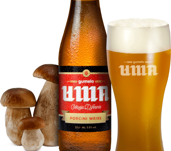 Cerveja Uma De Cogumelo (700x619), Png Download