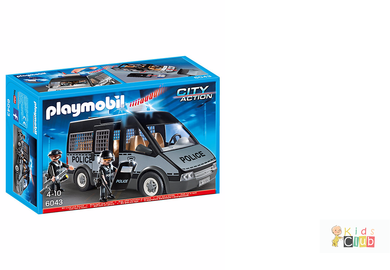 Previous Next - Playmobil Police Van (1920x935), Png Download