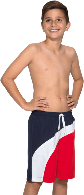Swimming Short Kids - Board Short (660x660), Png Download