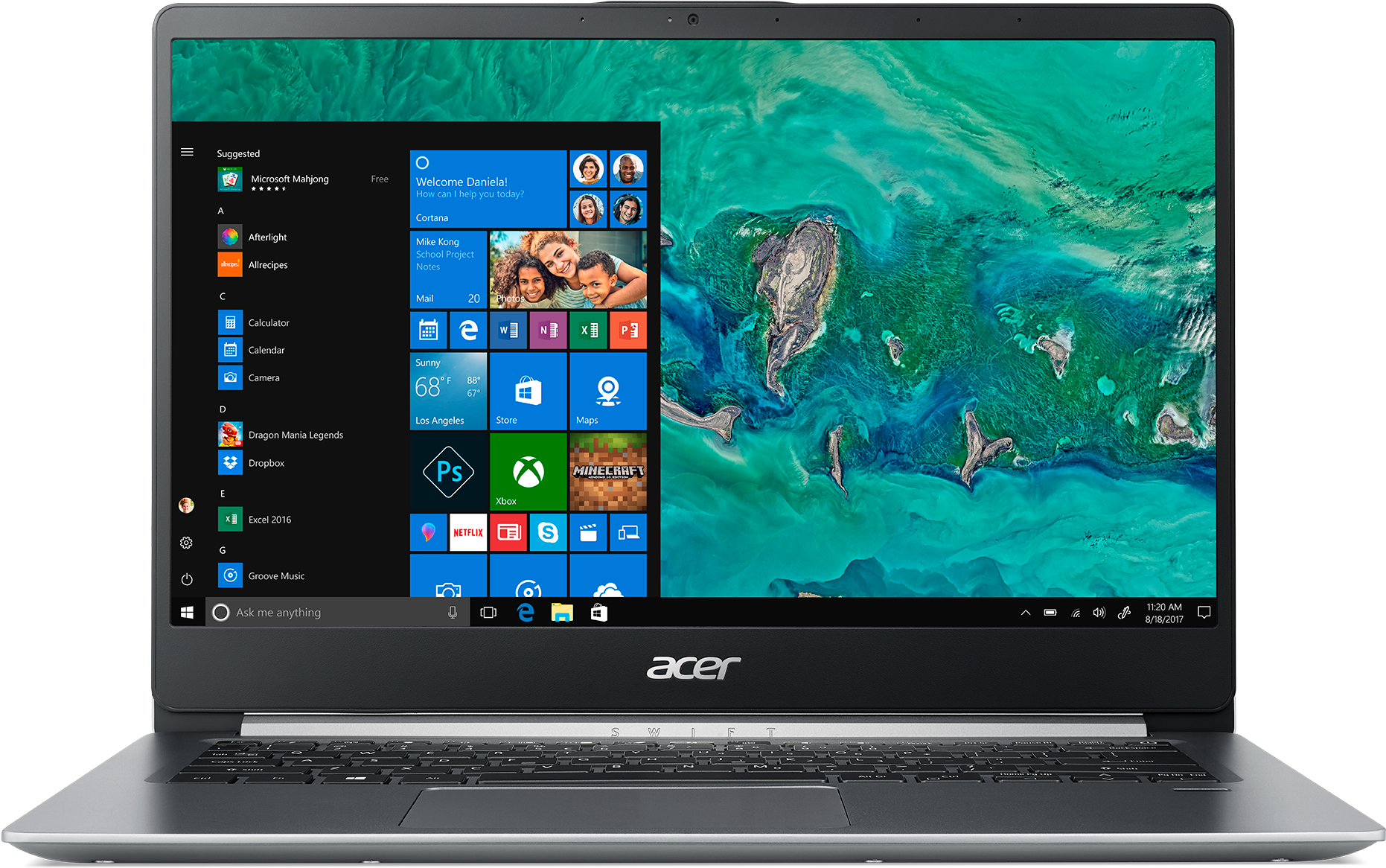 Laptops Walmart Com - Acer Aspire 5 A515 52g (1989x1311), Png Download