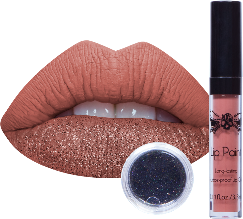 False Tattoo Junkee Whatever Shimmer Lip Swatch - Lip Gloss (1000x1000), Png Download