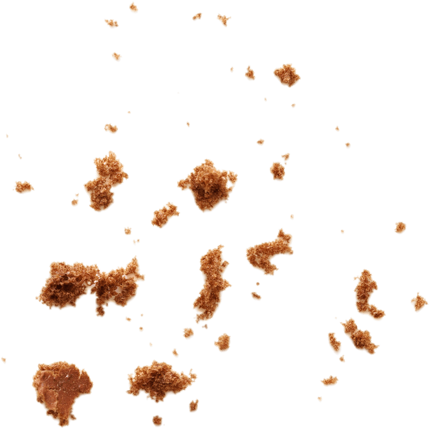 Dark Crumbs - Orange (1024x965), Png Download