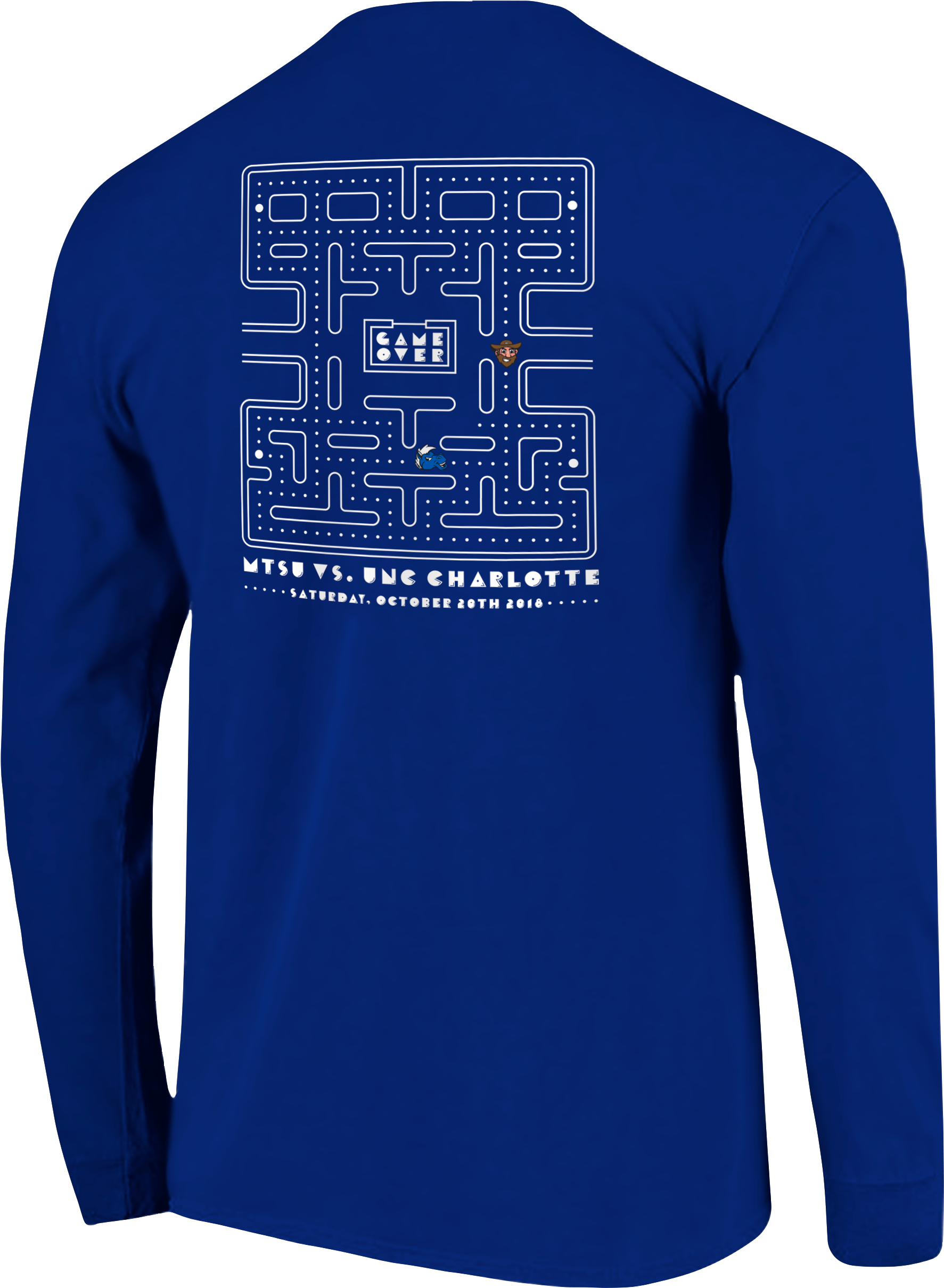 Mtsu 2018 Homecoming Long Sleeve Shirt - Long-sleeved T-shirt (2500x2500), Png Download