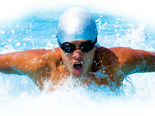 Swimmer Png - Healthy Swimming (640x480), Png Download