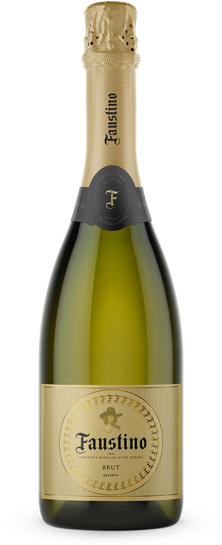 Cava Faustino Brut Reserva - Faustino Cava Brut Reserva (475x1100), Png Download