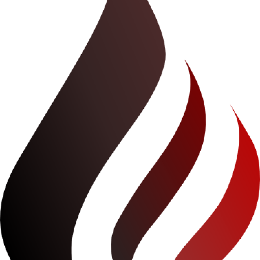 Flame Clipart Black And White Fire Flames Clipart Black - Graphic Design (1024x1024), Png Download