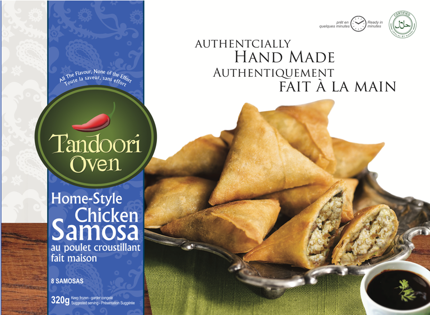 Home Style Chicken Samosa - Chimichanga (862x862), Png Download