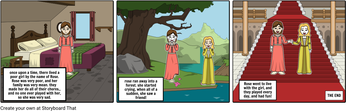 Rosie's Fairytale - Cartoon (1164x385), Png Download