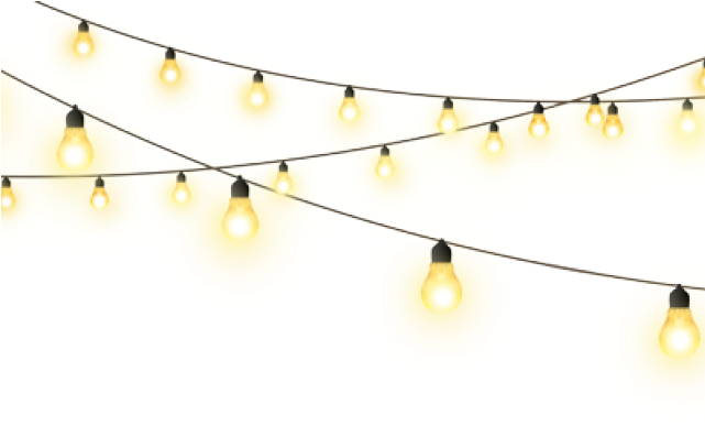 Christmas Lights Clipart Light Bulb - Twice Songs (640x480), Png Download