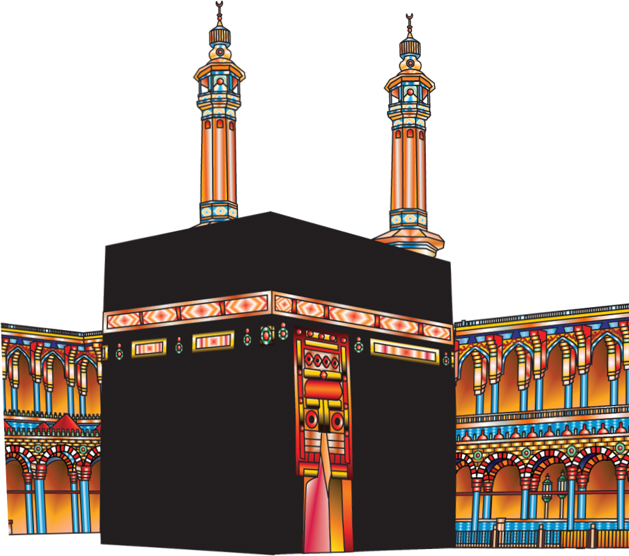 Kaba Vector Png - Holy Places (1000x824), Png Download