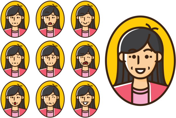 Mommy Emociones Expresión Vector - Emociones Vector (700x490), Png Download