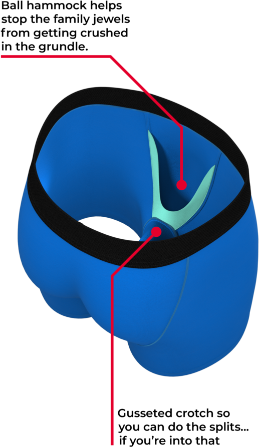 The Crown Jewels Royal Blue Solid Boxer (683x1024), Png Download