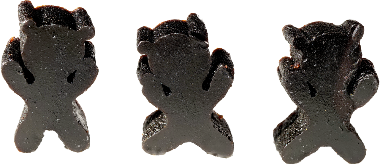 Bear Liquorice - Chocolate (1280x558), Png Download