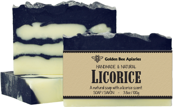 Licorice Soap - » - Label (600x600), Png Download