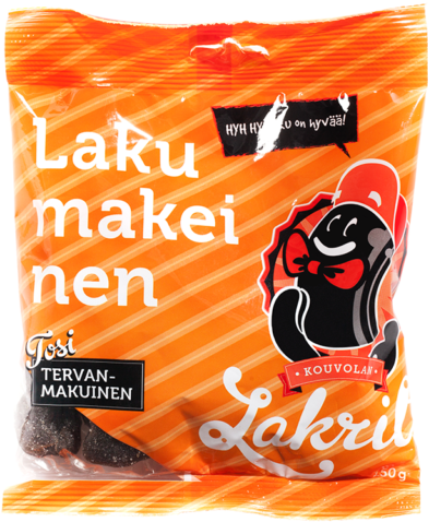 Kouvolan Lakritsi Finnish Tarry Licorice Sweetie Candy - Kouvolan Lakritsi (640x614), Png Download