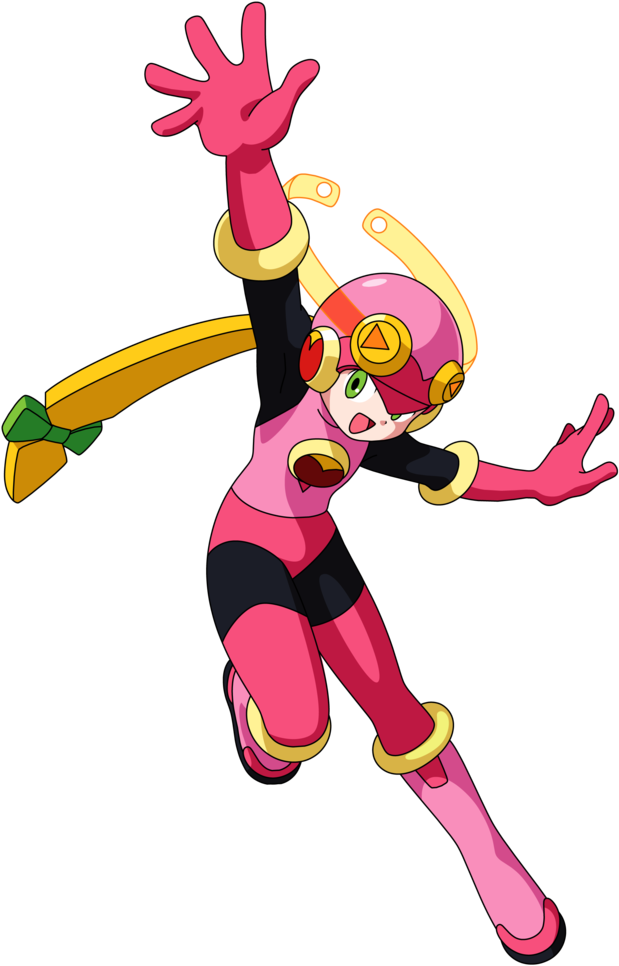 Roll - Megaman Nt Warrior Png (673x1024), Png Download