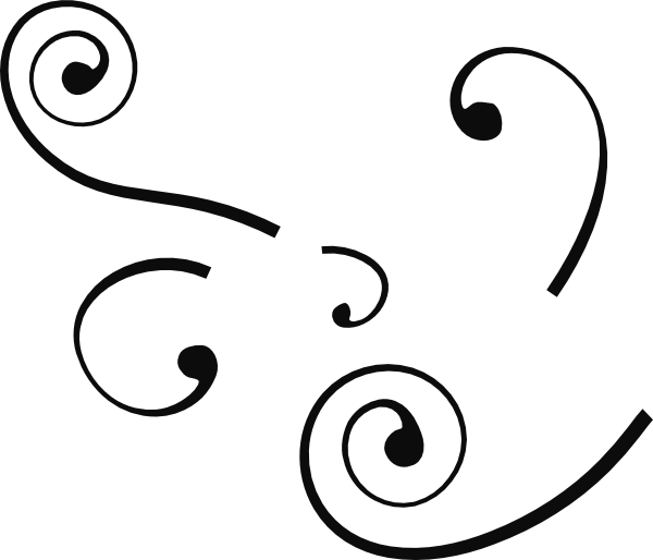 Corner Flourish Pink Clip Art At Clker Com Vector Clip - Line Art (600x514), Png Download