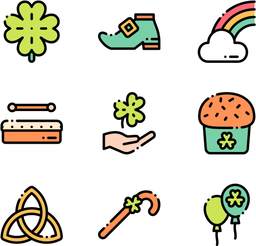 St Patricks Day (600x564), Png Download