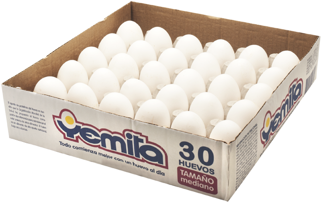 Pack 30 Huevos - Carton (709x453), Png Download