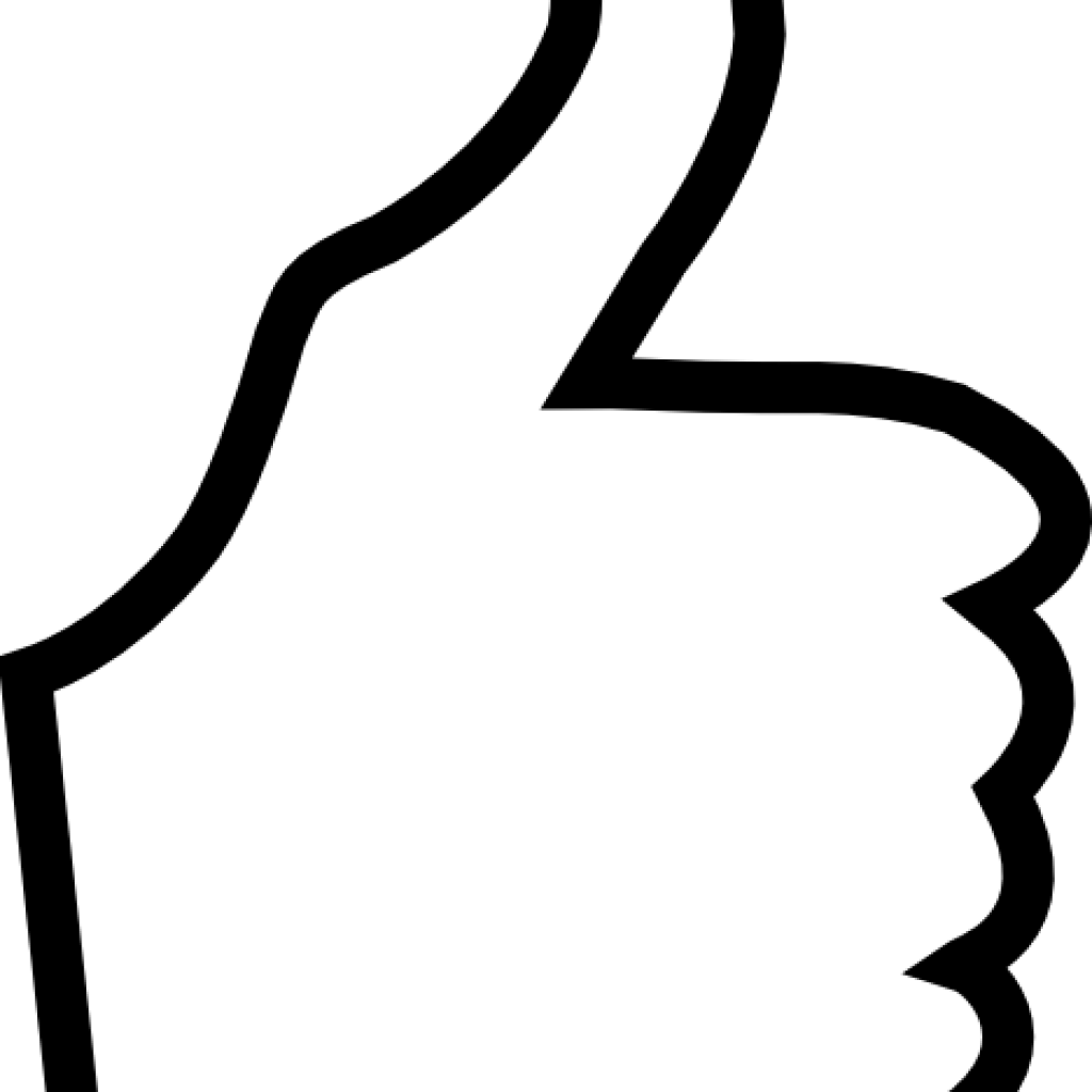 Thumbs Up Clipart White Thumbs Up Clip Art At Clker - Thumbs Up Clipart White (1024x1024), Png Download