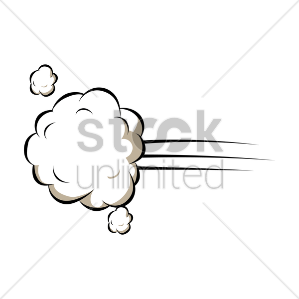 Comic Cloud V矢量图形 - Cartoon (600x600), Png Download