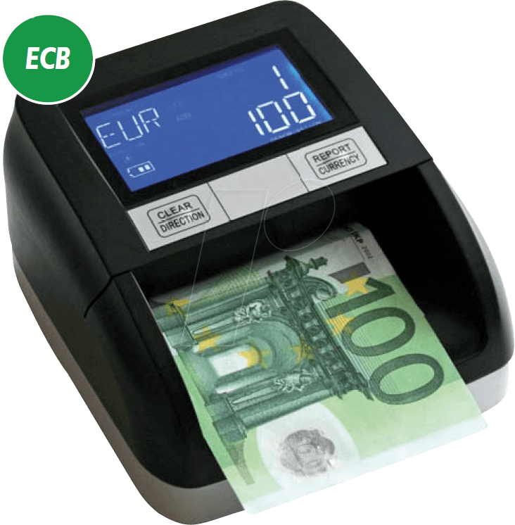 Docash Cue - Professional Currency Detector Ec330 (732x746), Png Download