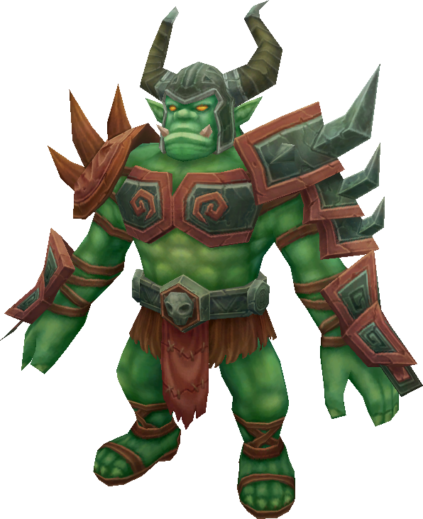 Occult Beastman Defender - Action Figure (596x731), Png Download