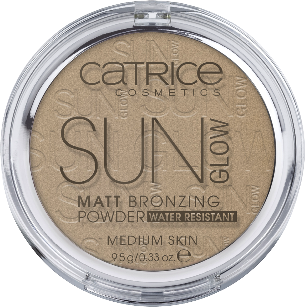 Catrice Sun Glow Matt Bronzing Powder Medium (1000x1000), Png Download