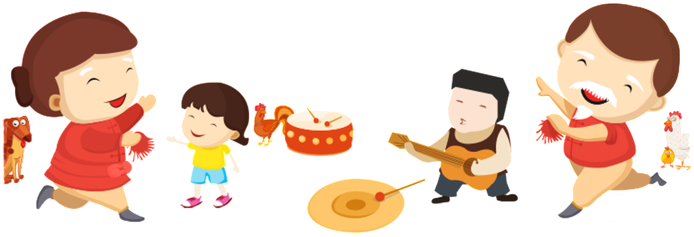 Festive Auspicious Cartoon Transparent - Cartoon (1024x606), Png Download