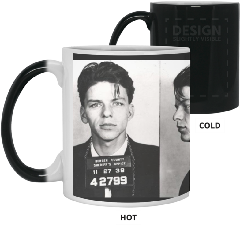 Frank Sinatra "mug" Shot - Most Famous Mug Shots (800x800), Png Download