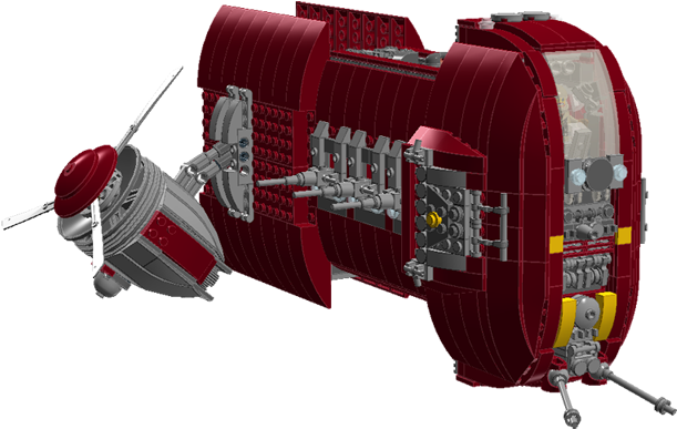 Bigairshipfinal1 - Spaceplane (803x500), Png Download
