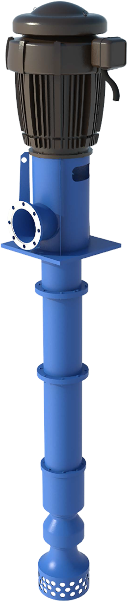 Bomba Tipo Turbina - Column (270x1228), Png Download