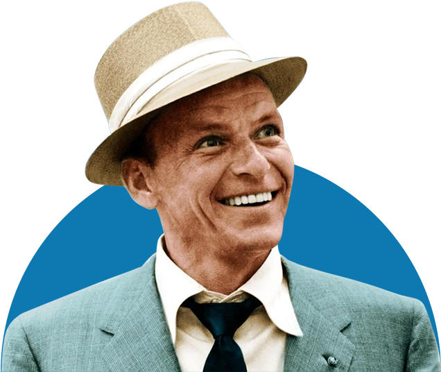 Frank Sinatra (635x600), Png Download