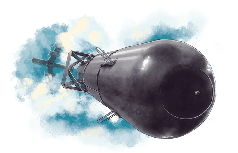 Bom, Vou Ficando Por Aqui, Espero Que Tenham Gostado - Bomba Atomica Em Png (818x527), Png Download
