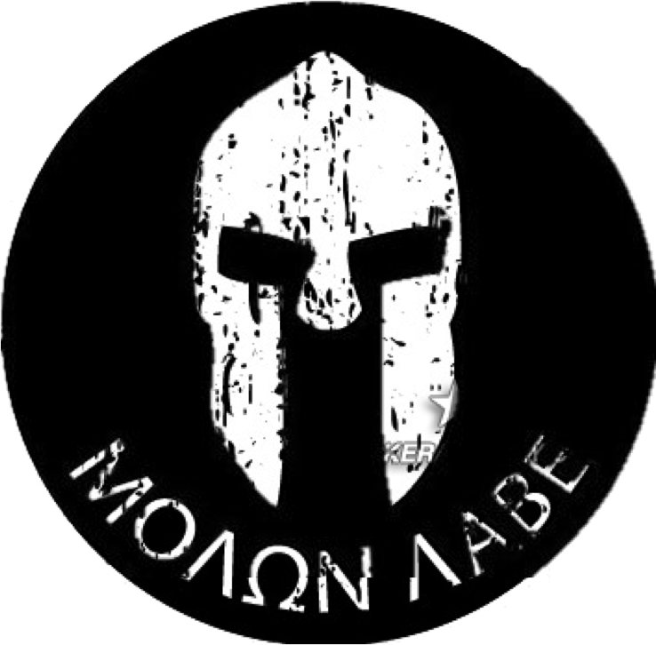 Molonlabe - Spartan Molon Labe Decal (738x726), Png Download