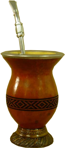 Cuia E Bomba - Ceramic (600x600), Png Download