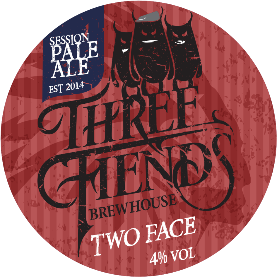 Two Face Session Pale Ale - Poster (1019x1024), Png Download