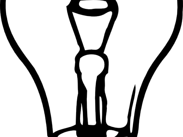 Light Bulb Clipart Pdf - Incandescent Lamp Clipart (640x480), Png Download