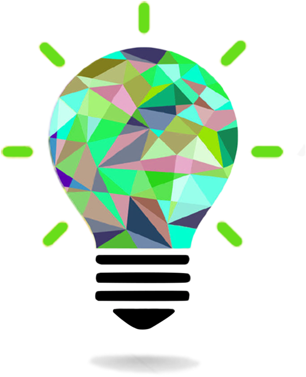 Lightbulb Color 2 - Hot Air Balloon (1000x820), Png Download