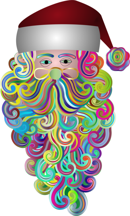 Santa Claus Drawing Christmas Day Pendant Light Incandescent - Navidades Intimas De Fantasia (453x750), Png Download