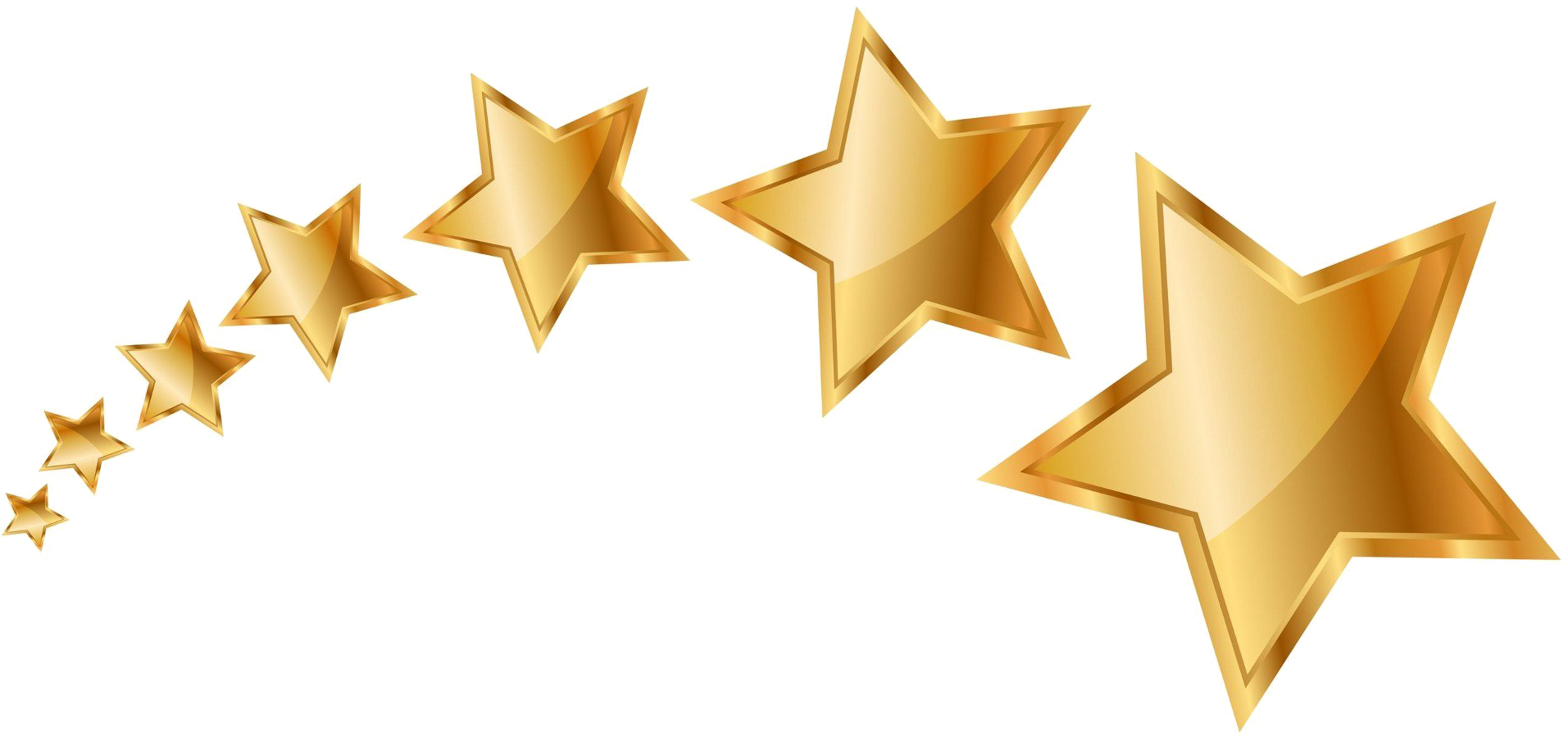 Rating Star Png File - Stars Png (800x468), Png Download
