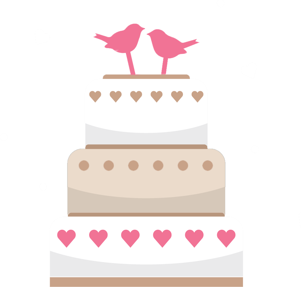 Weddingcakevector - Turkey (982x972), Png Download