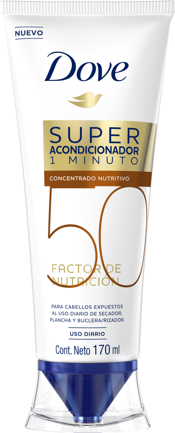 Dove Super Acondicionador 1 Minuto Factor De Nutrición - Dove (1500x1500), Png Download