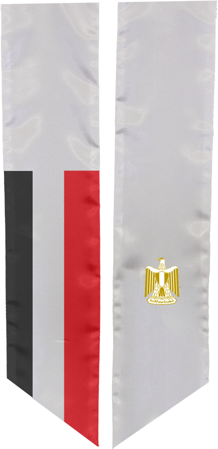 Study Abroad Sash For Egypt - Flag (694x1041), Png Download