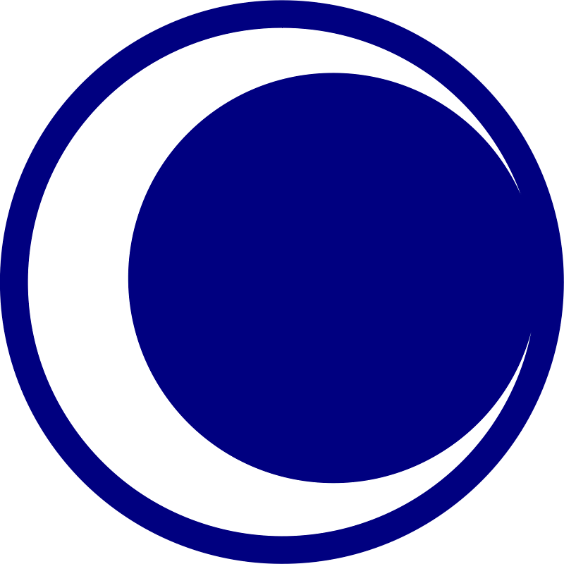 Moon - Circle (800x800), Png Download