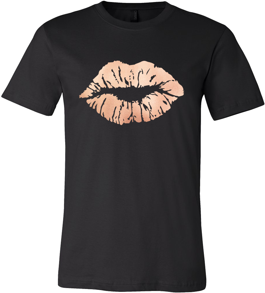 Lip Print Lipstick Kiss - Marshall Tucker Band Shirt (1000x1000), Png Download