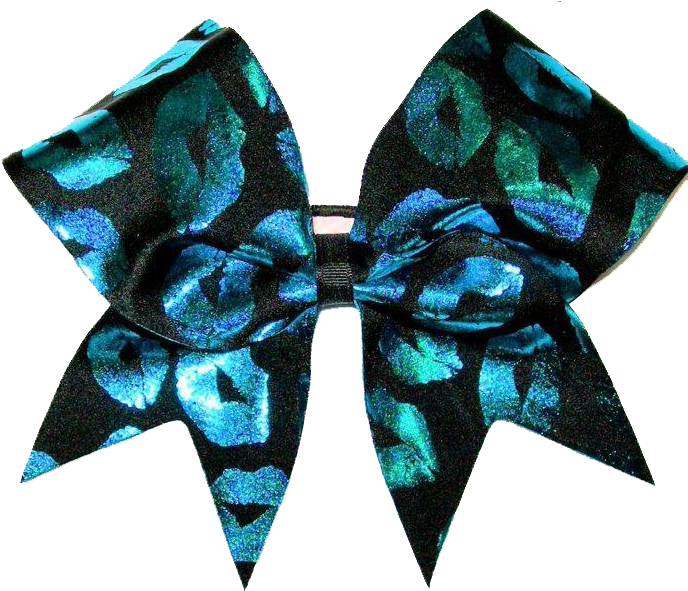Lipstick Print Foil Bow - Riodinidae (692x600), Png Download