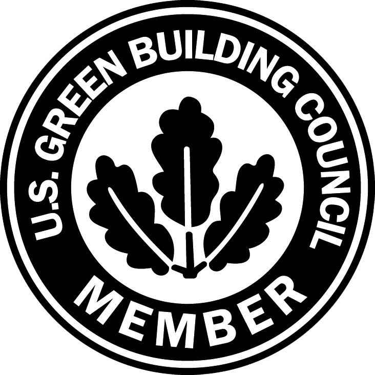 Us Green Building Council Logo - Us Green Building Council Member Logo (732x732), Png Download