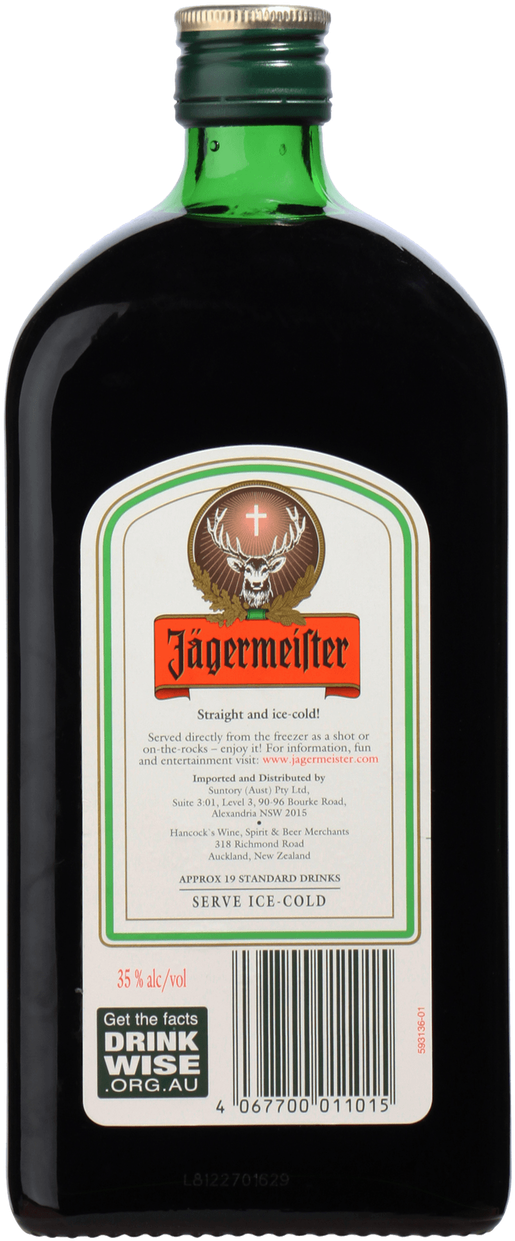 Jagermeister 700ml - Jägermeister (1024x1280), Png Download