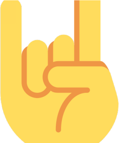 Hand Emoji Clipart Rock - Mano Skere Png (640x480), Png Download